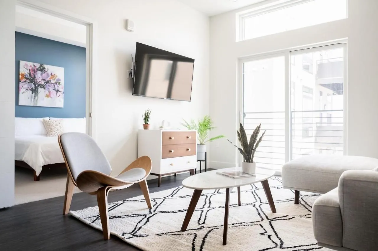 Skyline Blue Modern Loft - Zuni Lofts Villa Denver Holiday home